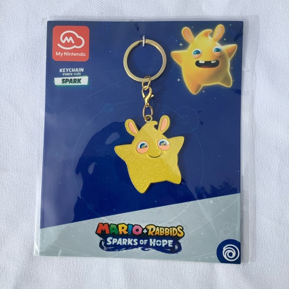 Mario + Rabbids: Sparks of Hope keychain My Nintendo Rewards - Picture 3 of 5